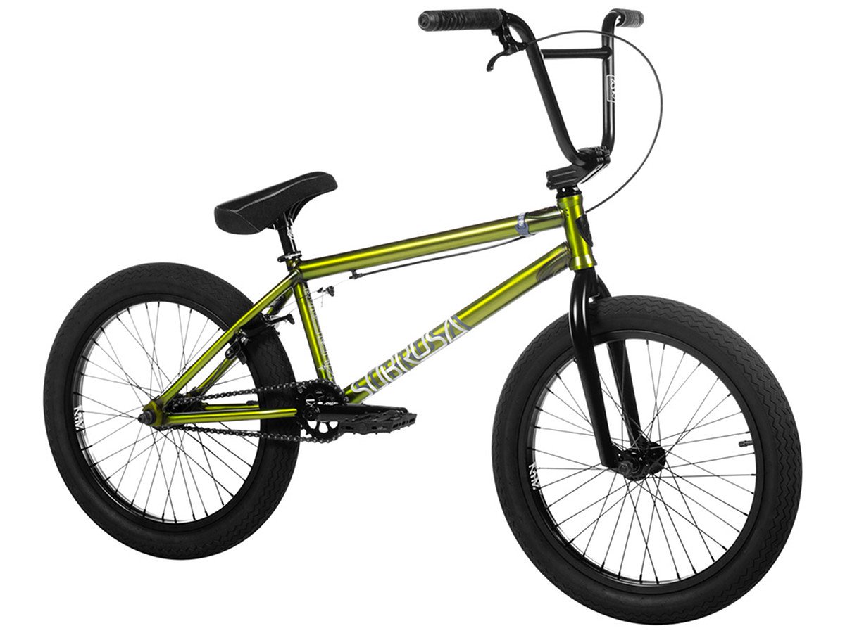 neon green bike