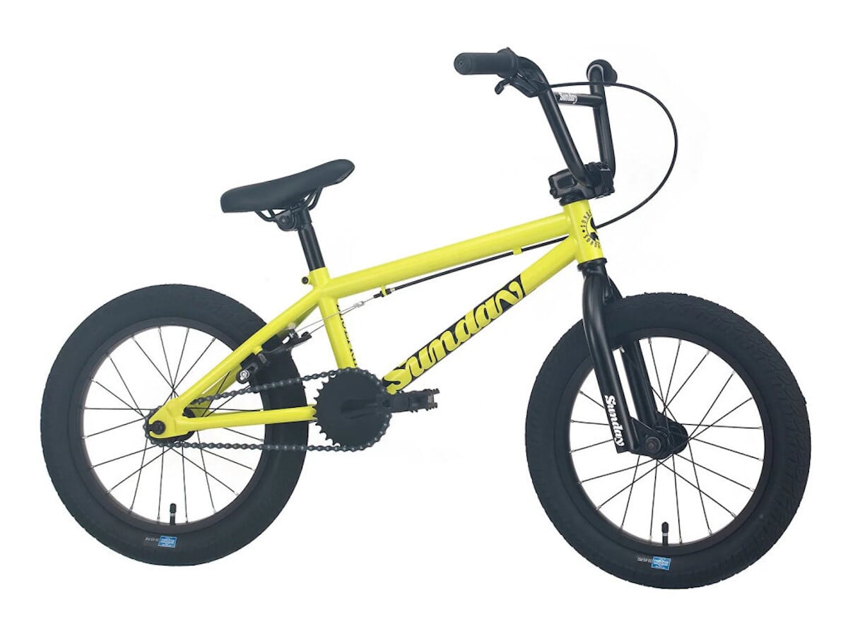 Ernest Shackleton Goed doen raket Sunday Bikes "Blueprint 16" 2023 BMX Bike - 16 Inch | Gloss Bright Yellow |  kunstform BMX Shop & Mailorder - worldwide shipping