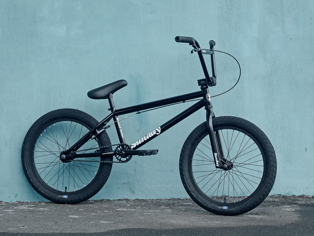 Sunday Bikes "Blueprint" 2019 BMX Rad - Gloss Black | kunstform BMX ...