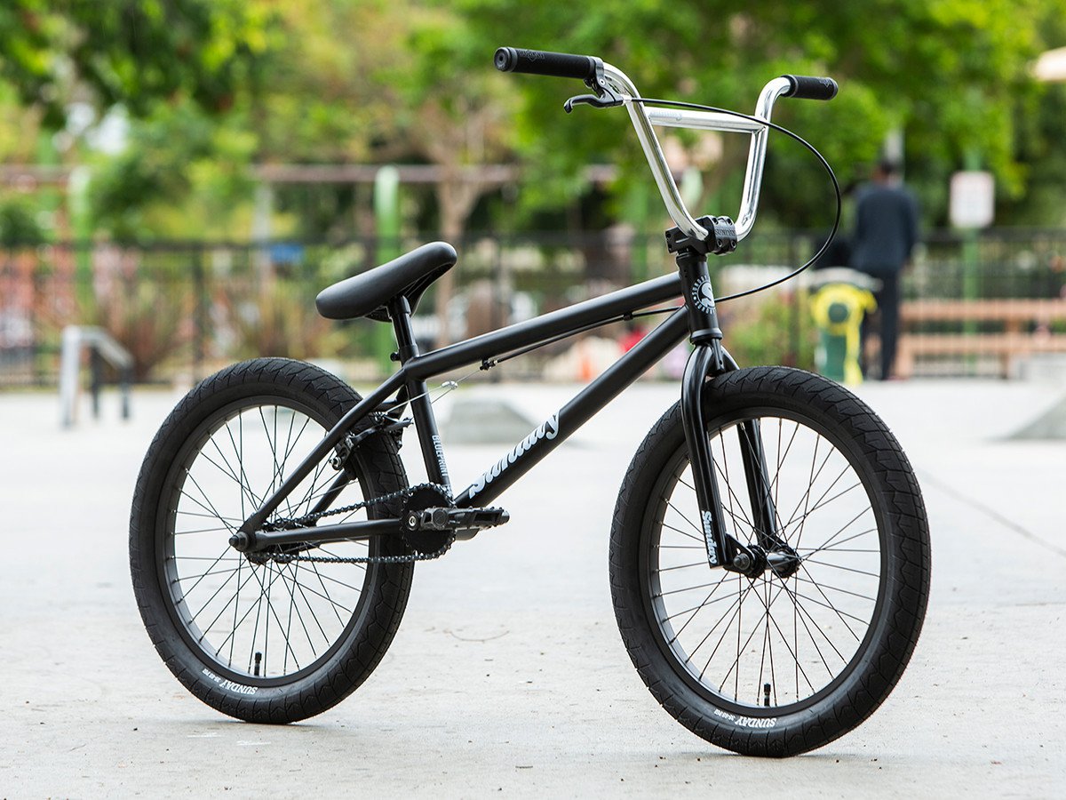 Sunday Bikes  Blueprint 2022 BMX  Bike  Matte Black 