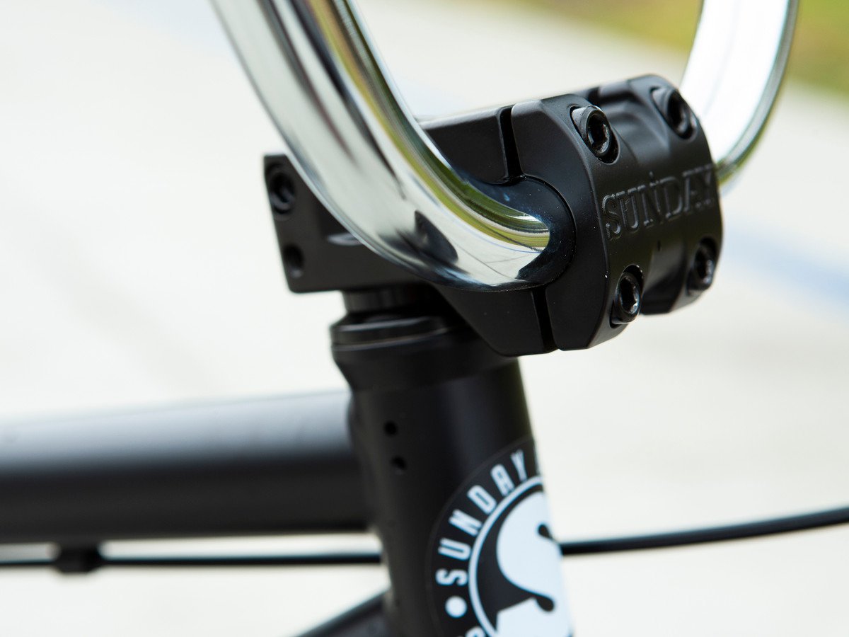 Sunday Bikes "Blueprint" 2020 BMX Bike Matte Black / Chrome