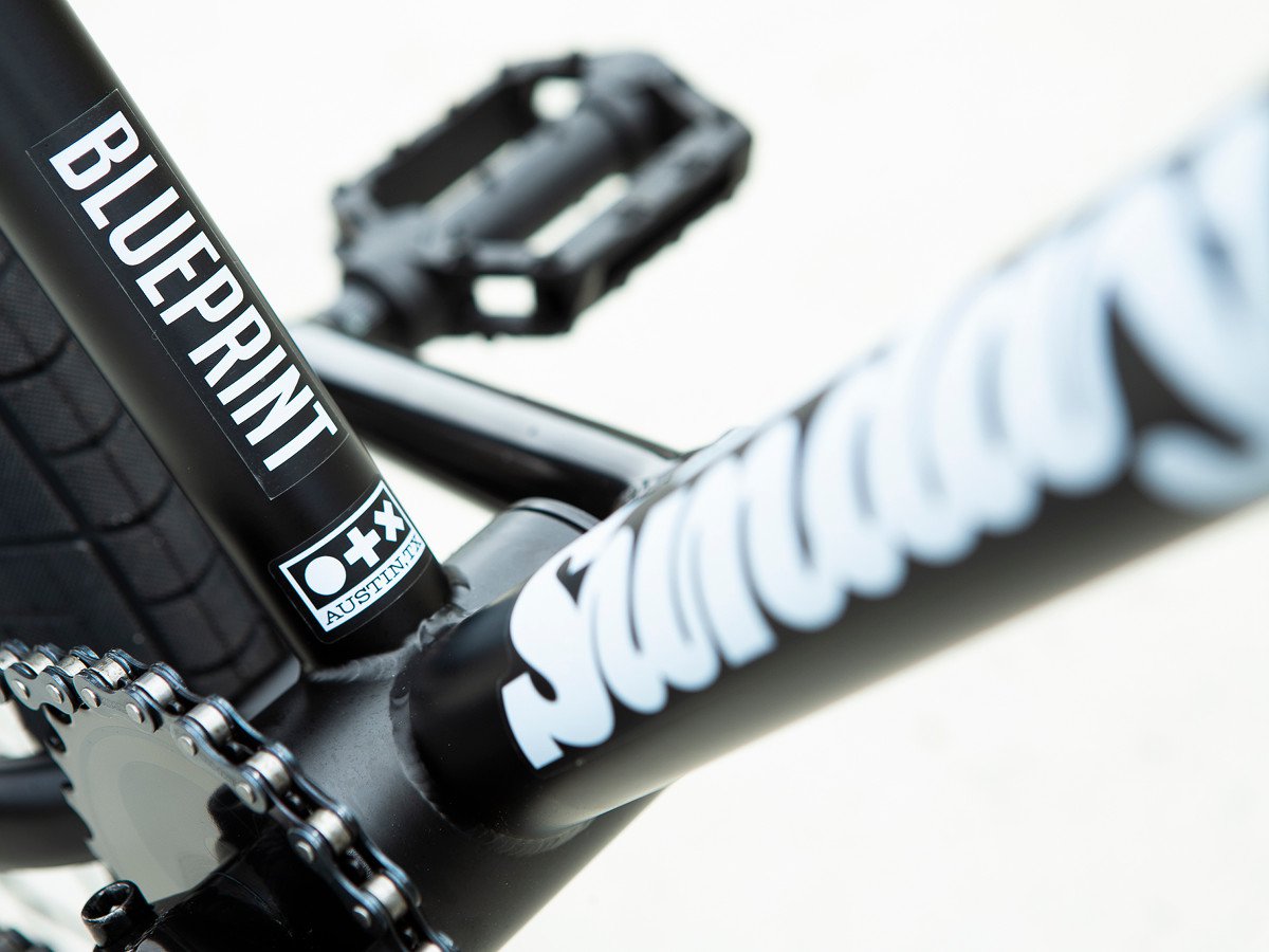 Sunday Bikes "Blueprint" 2020 BMX Bike Matte Black / Chrome kunstform BMX Shop & Mailorder