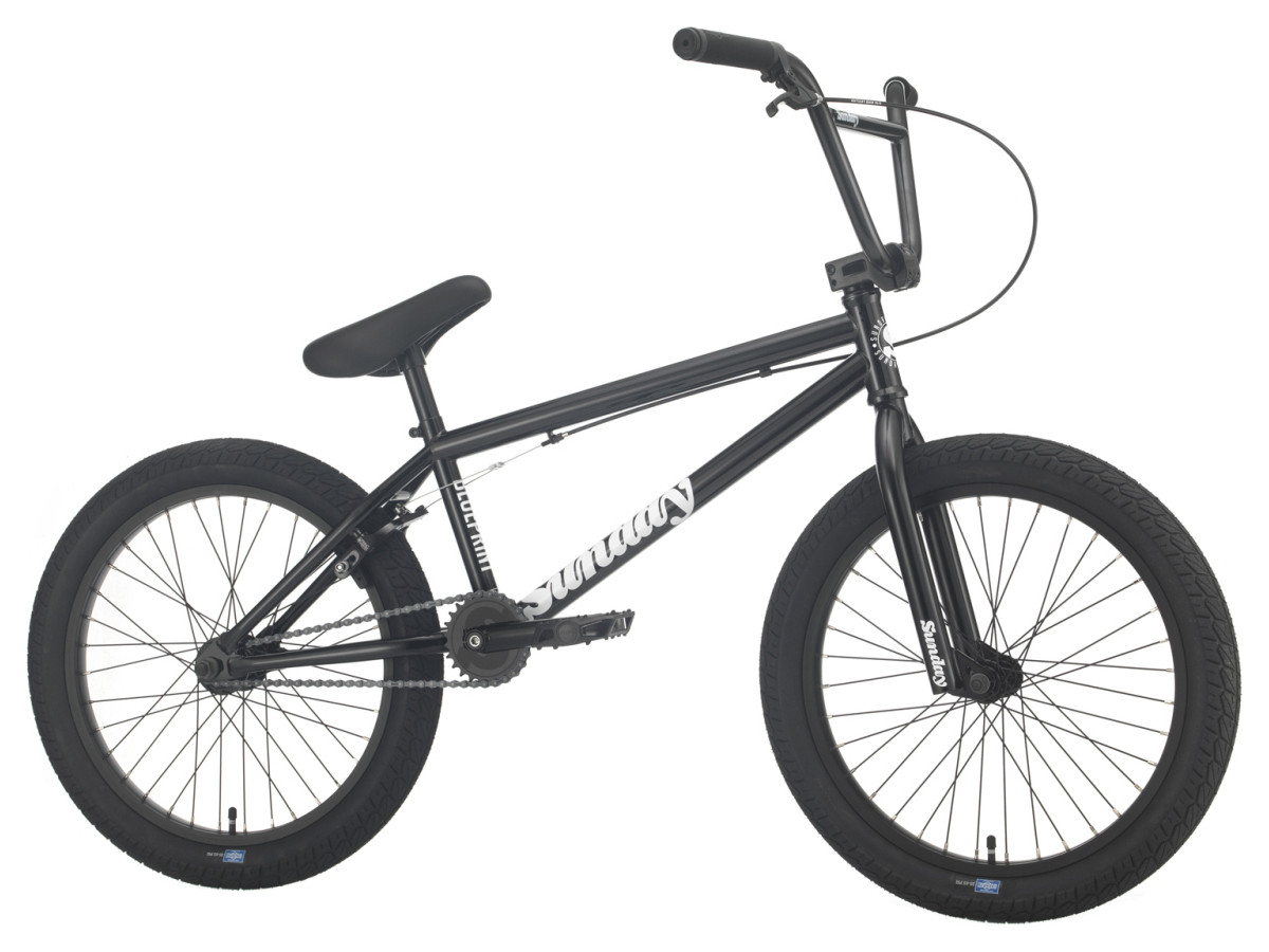 black bmx bike