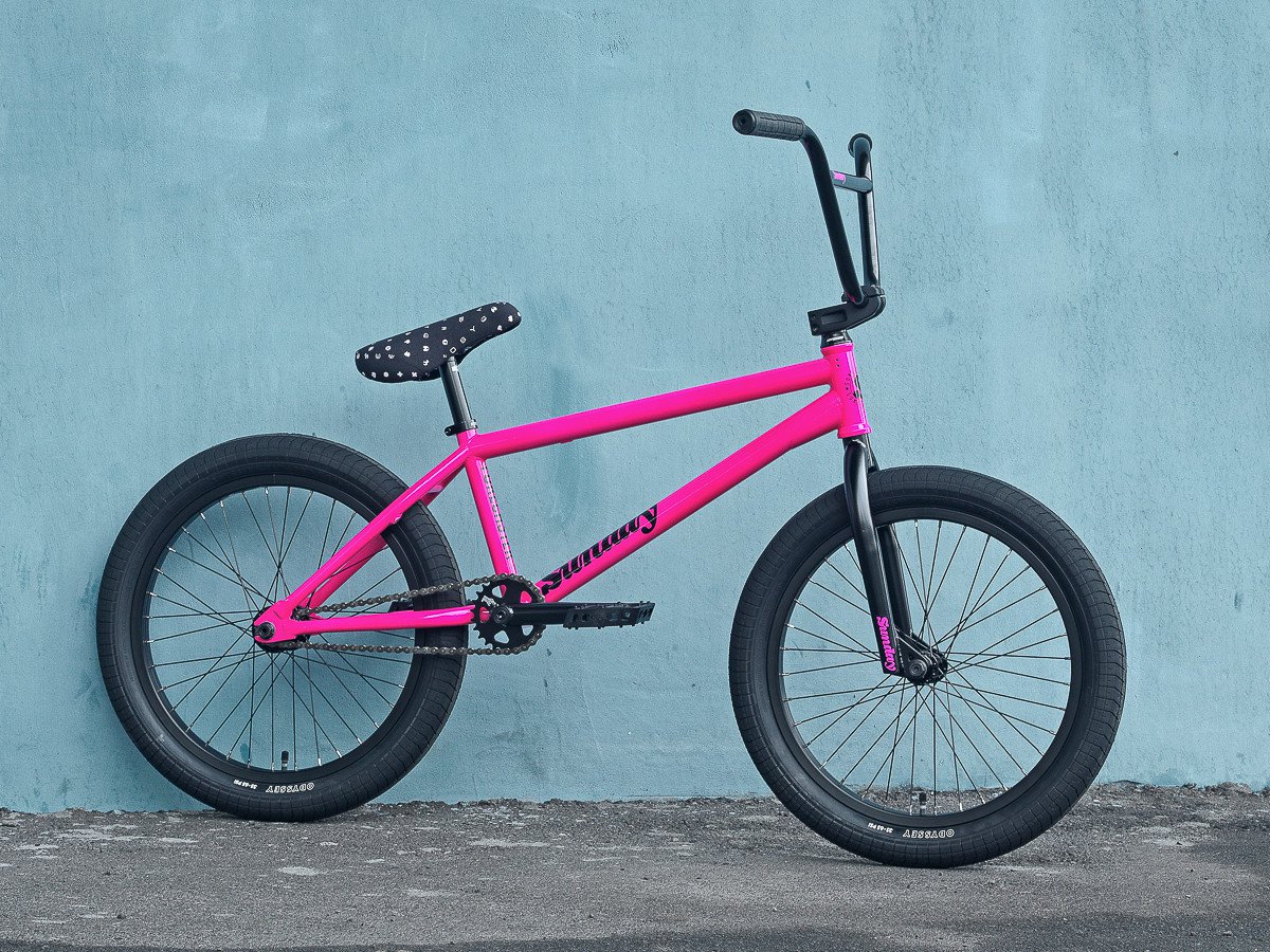 Sunday Bikes "Forecaster Aaron Ross" 2019 BMX Rad - Gloss Hot Pink ...