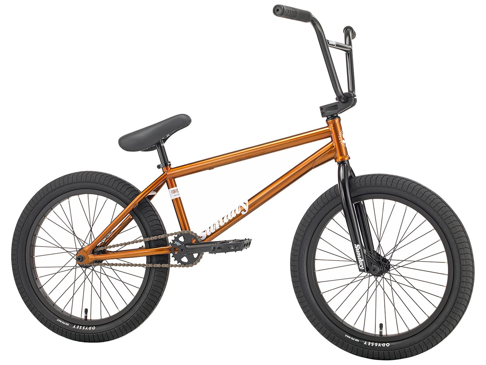 Sunday Bikes "Forecaster Mark 2018 BMX Bike Trans Cream Soda Freecoaster