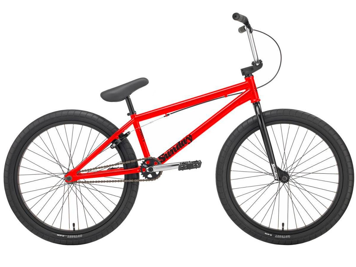 Sunday Bikes "Model C" 2019 BMX Cruiser Rad Limited Red 24 Zoll