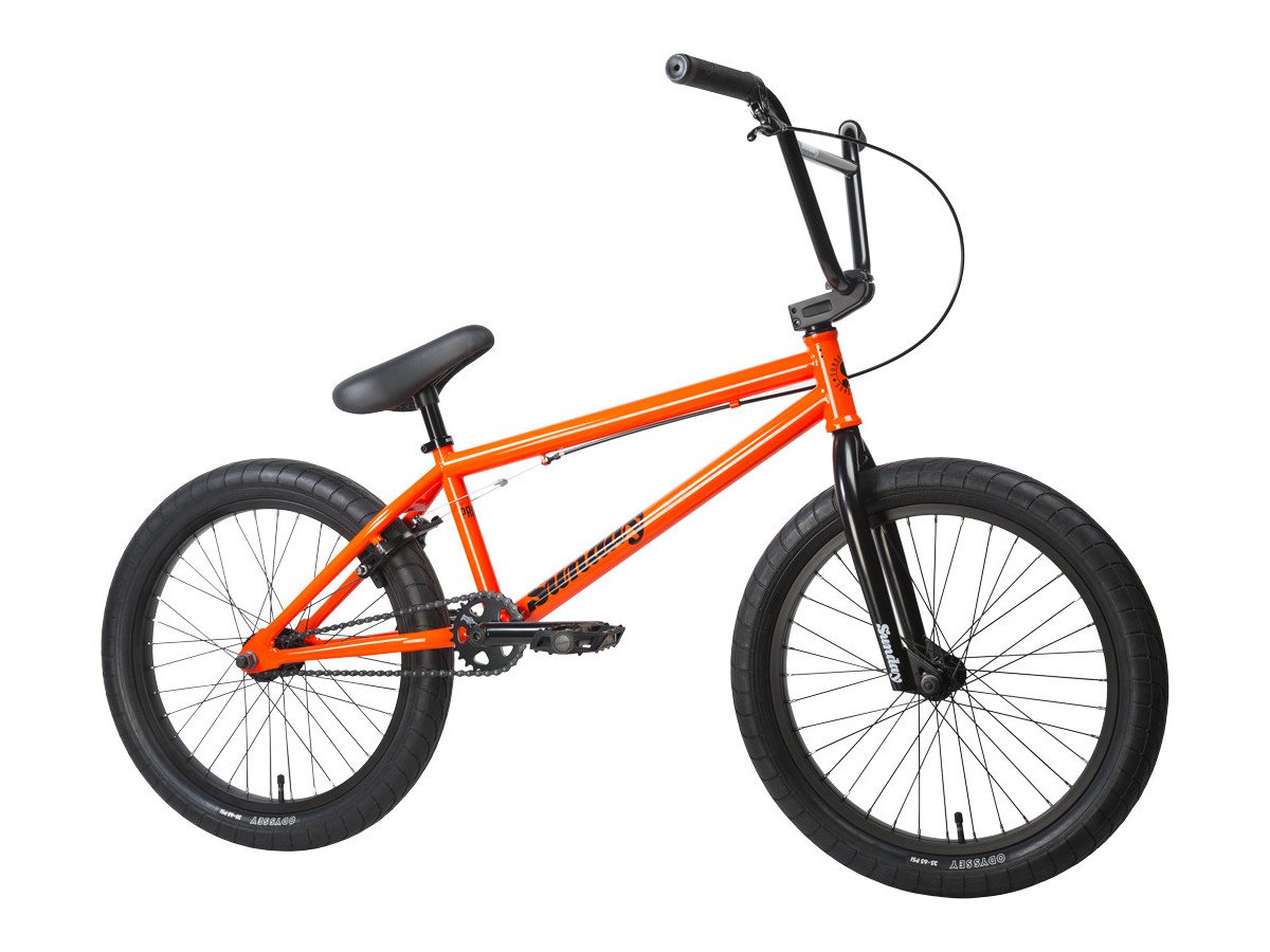 Sunday Bikes "Primer" 2017 BMX Bike Fluorescent Orange kunstform