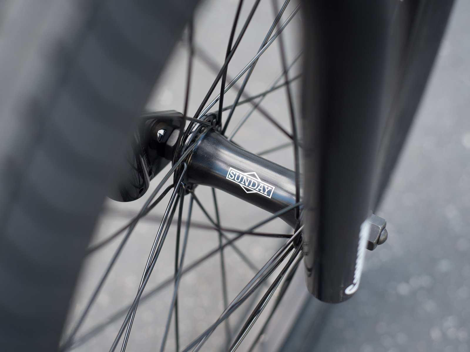 Sunday Bikes "Primer" 2018 BMX Bike Black kunstform BMX Shop