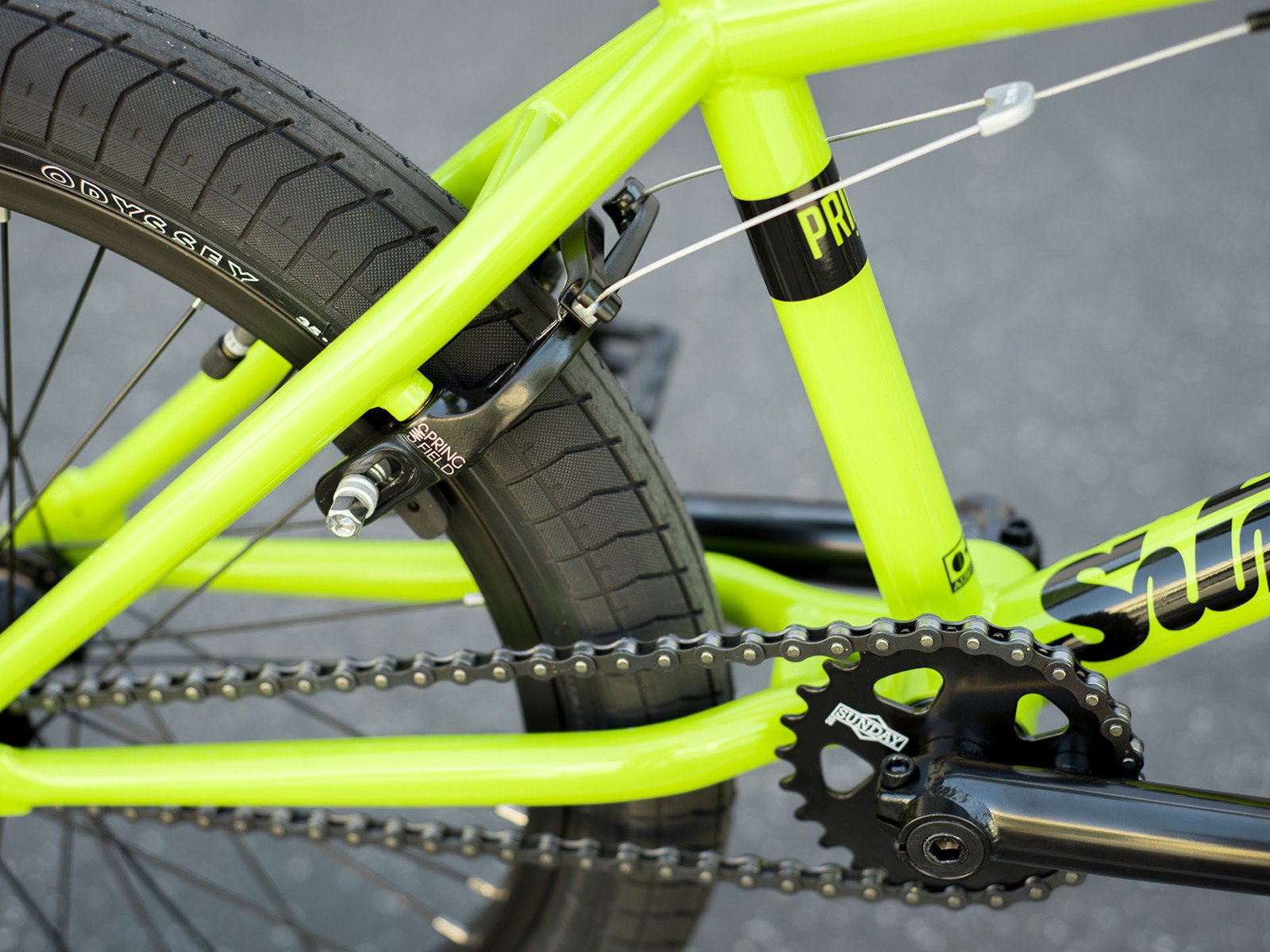 Sunday Bikes "Primer" 2018 BMX Bike Safety Green kunstform BMX Shop