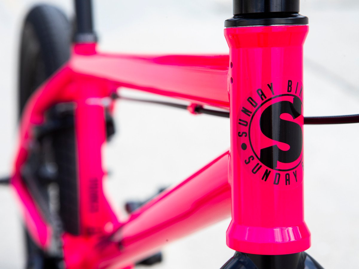 pink bike pegs