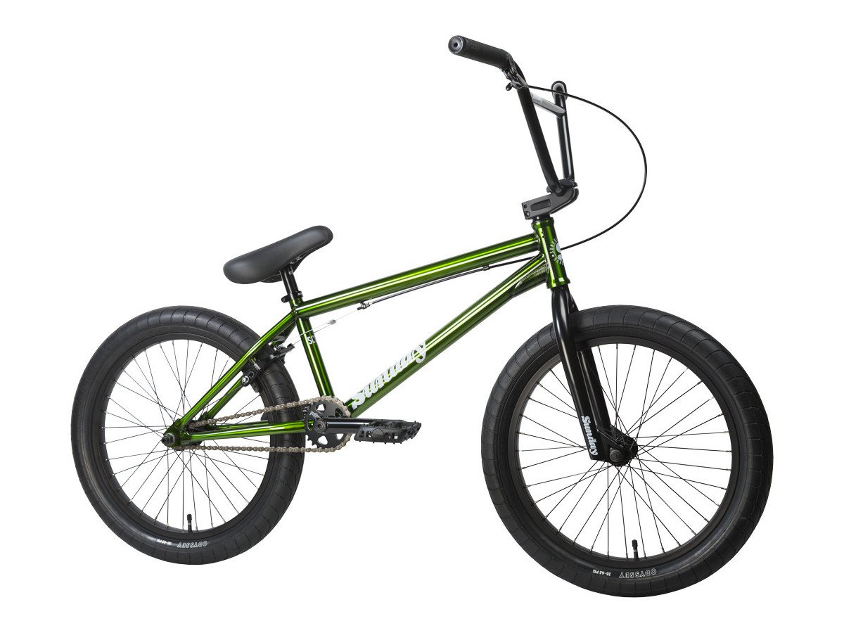 Sunday Bikes "Scout" 2017 BMX Bike Translucent Slimer Green