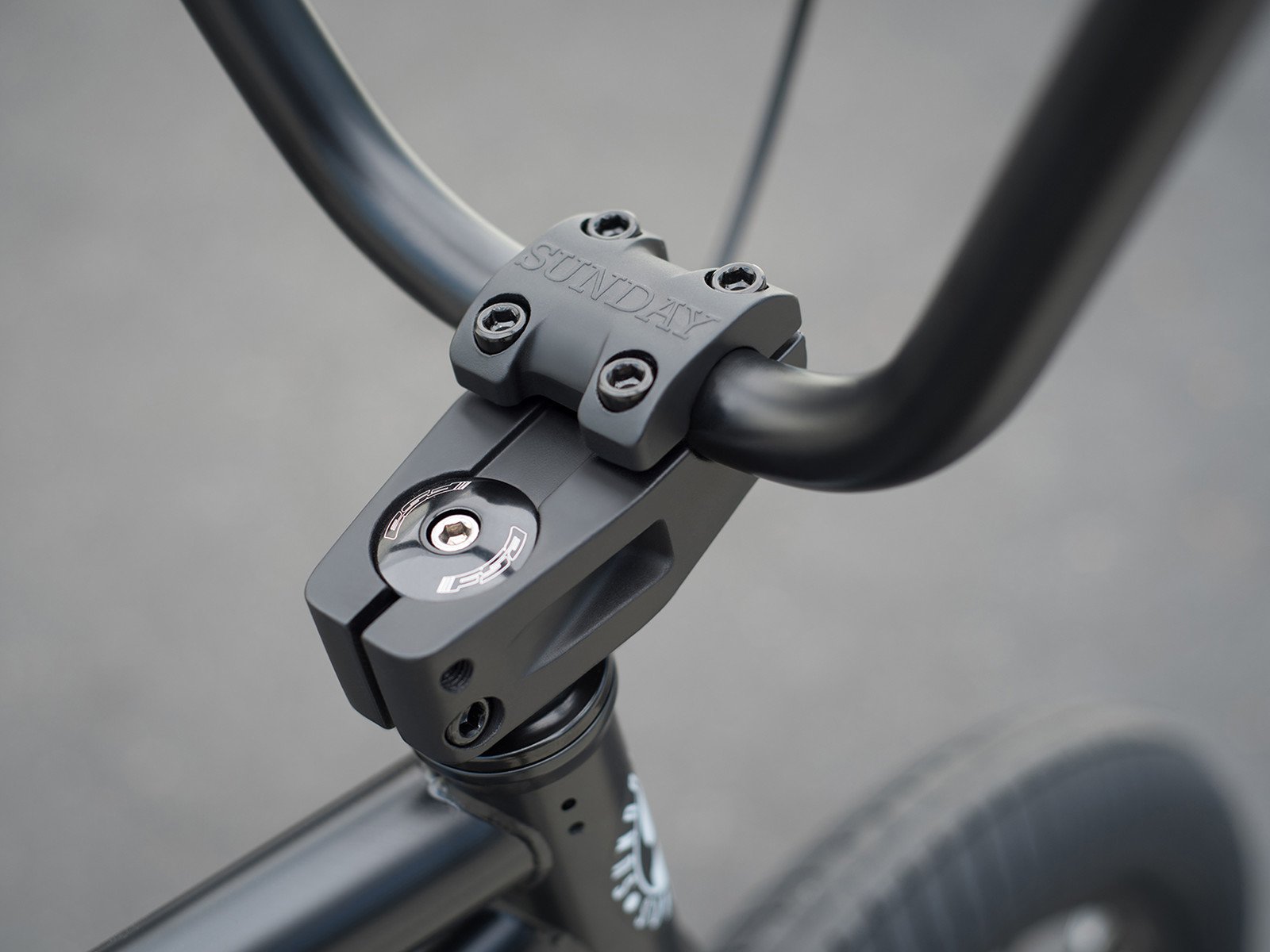 Sunday Bikes "Scout" 2018 BMX Bike Semi Matte Black kunstform BMX