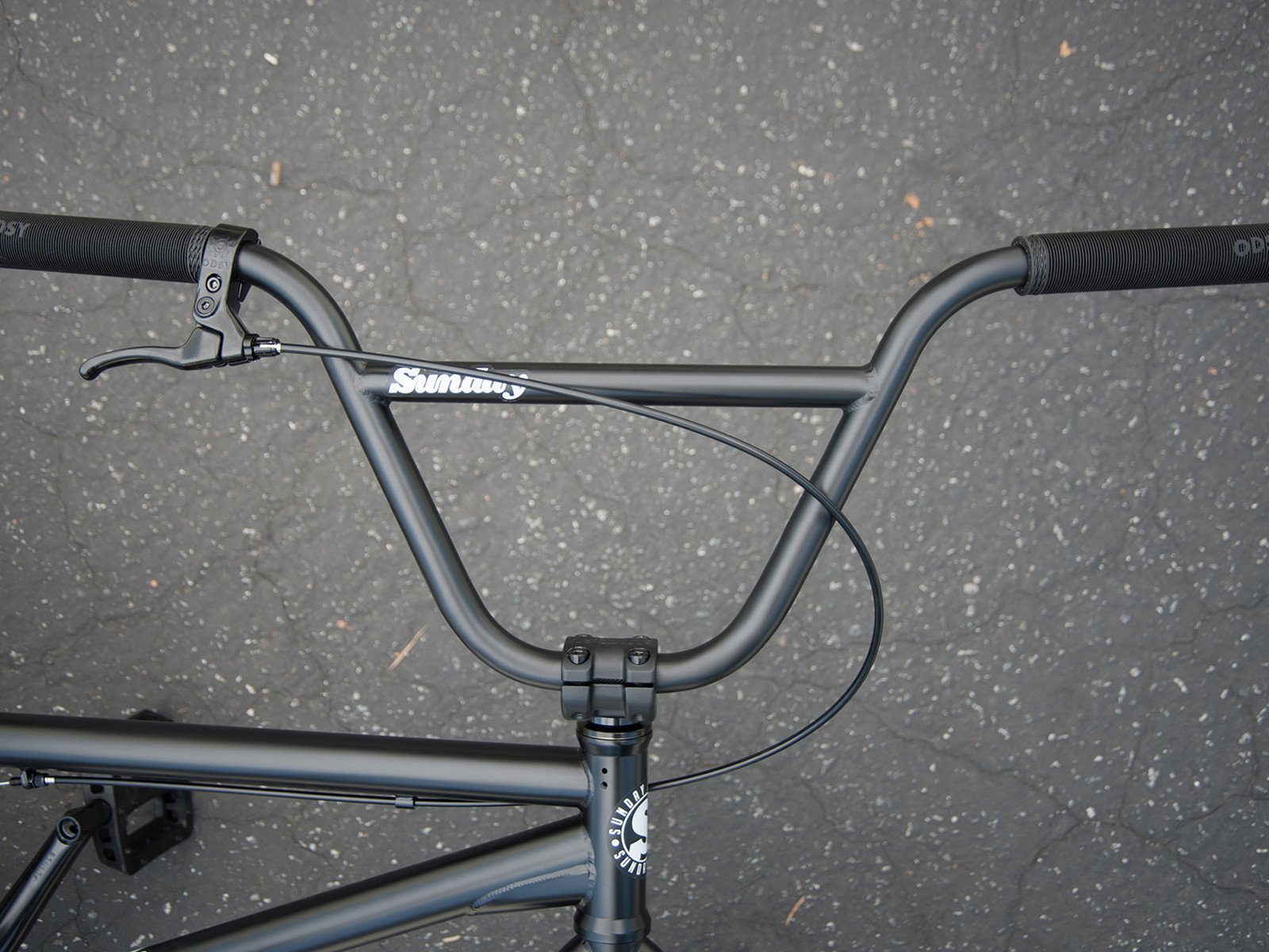 Sunday Bikes "Scout" 2018 BMX Bike Semi Matte Black kunstform BMX