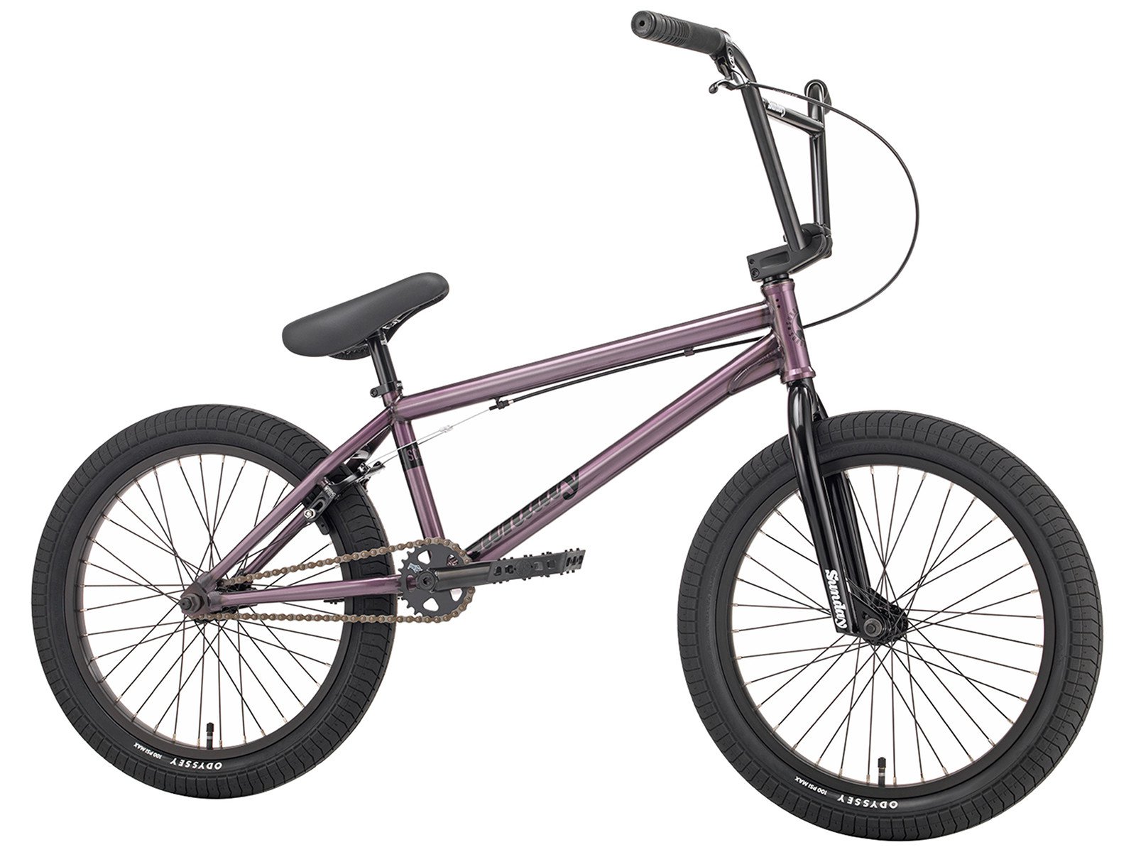Sunday Bikes "Scout" 2018 BMX Bike Trans Light Purple kunstform BMX