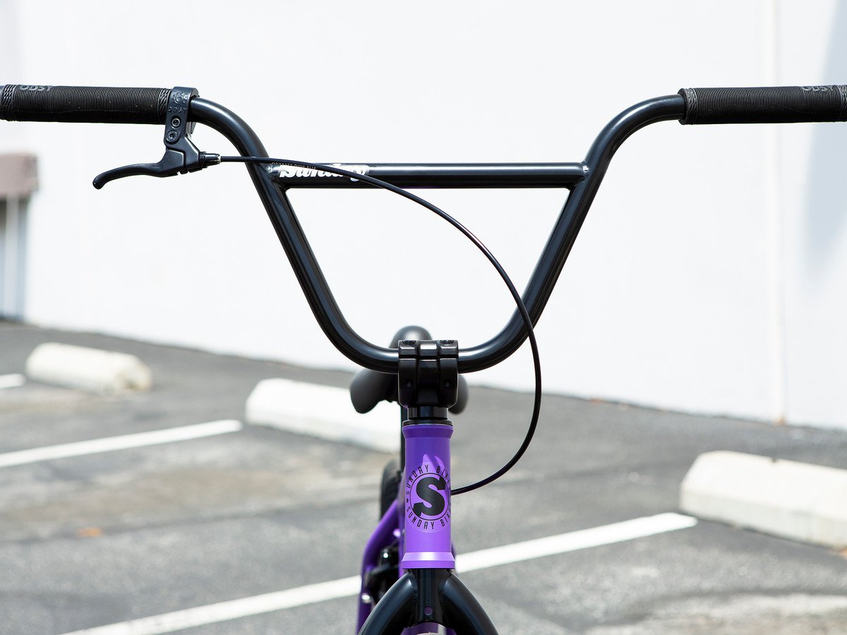 PURPLE Bicycle LINED freestyle ACS rotor brake cable kit old school BMX