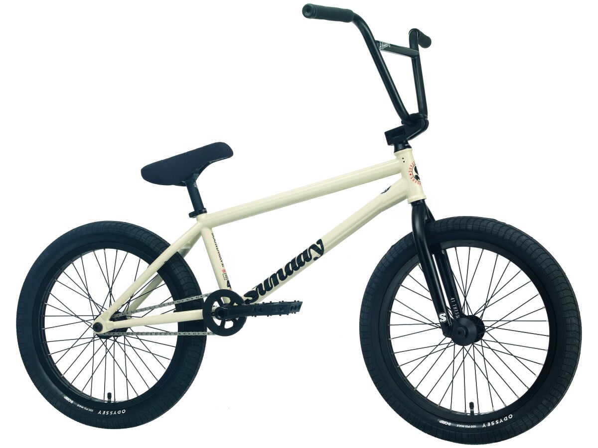 Sunday Bikes "Soundwave RHD Gary Young" 2022 Bike - Gloss Classic White | Freecoaster RHD | kunstform BMX Shop & Mailorder - worldwide shipping