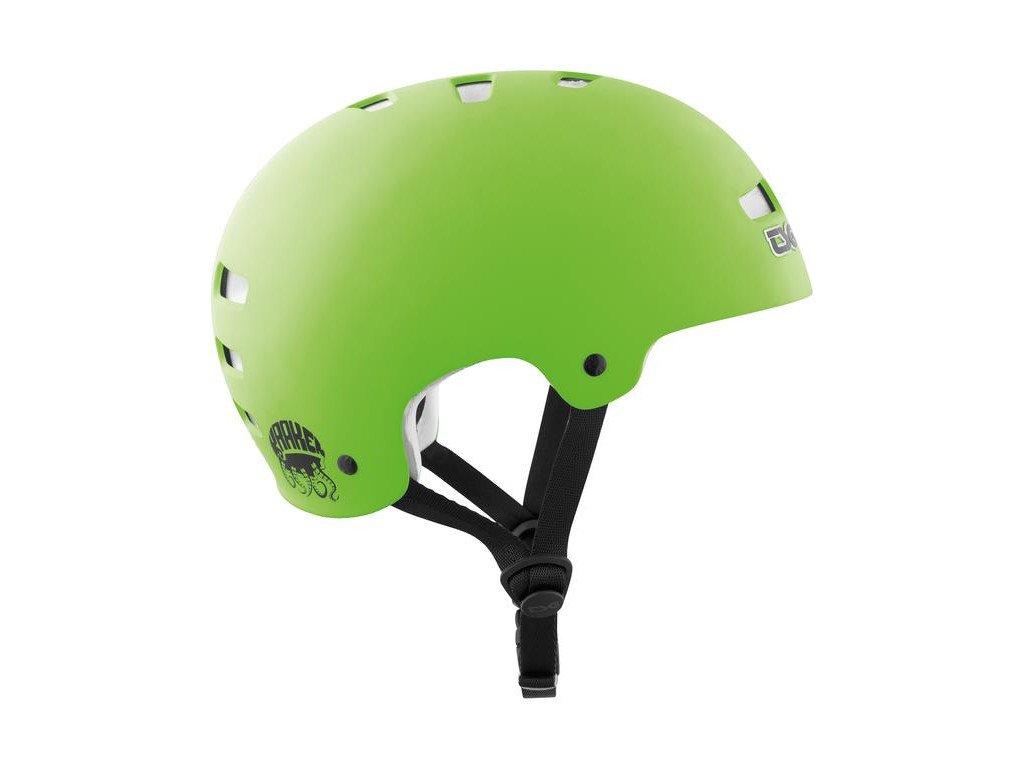 TSG "Kraken Solid Colors" Helmet Flat Lime Green kunstform BMX Shop