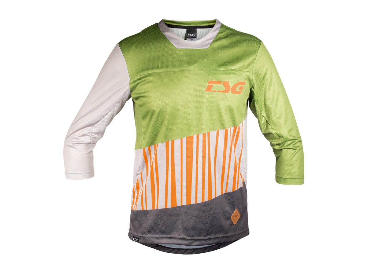 olive and orange shirt