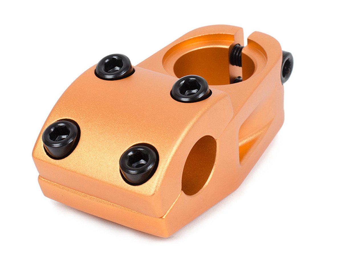 orange bmx stem
