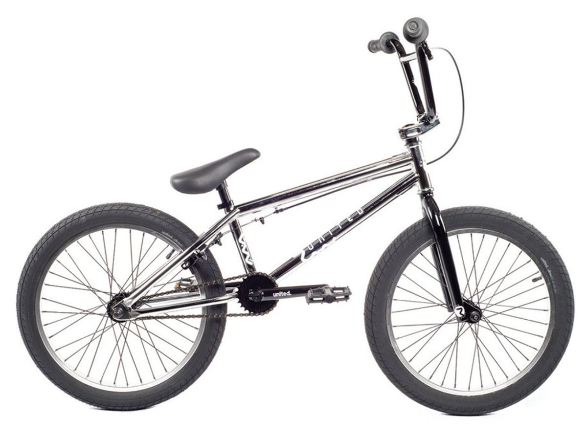 United Bikes "Recruit Junior 18.5" TT" 20178 BMX Bike Chrome