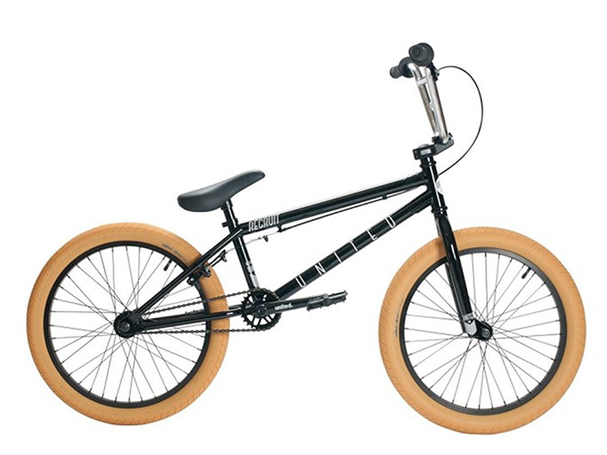 United Bikes "Recruit Junior" 2017 BMX Bike Black kunstform BMX