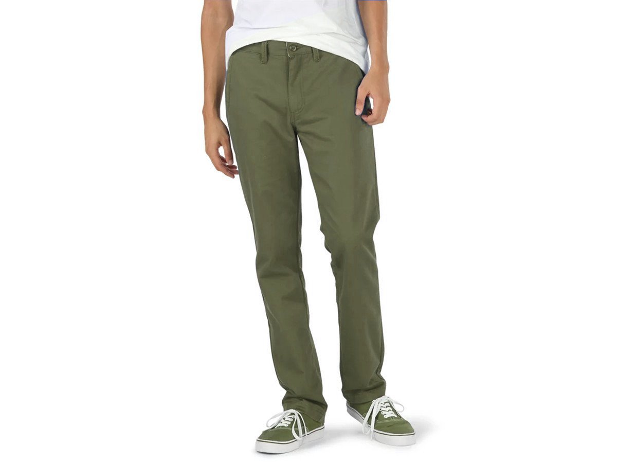 vans green pants