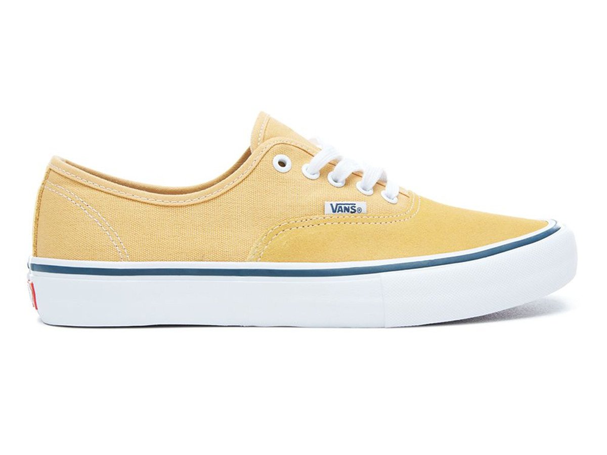 vans authentic pro yellow