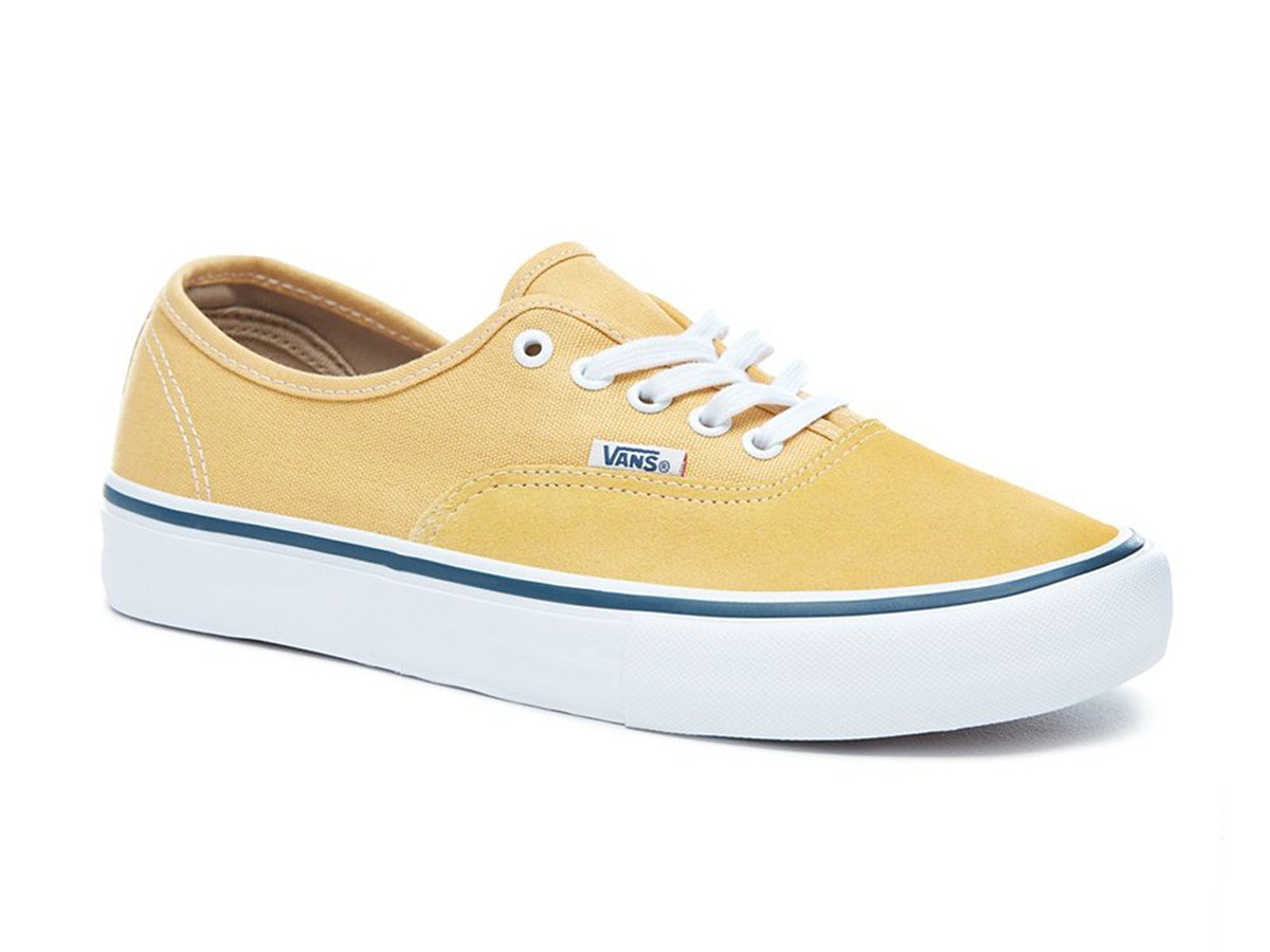 vans authentic pro yellow