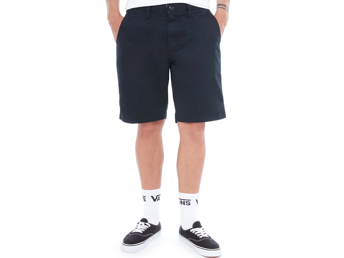 vans and shorts