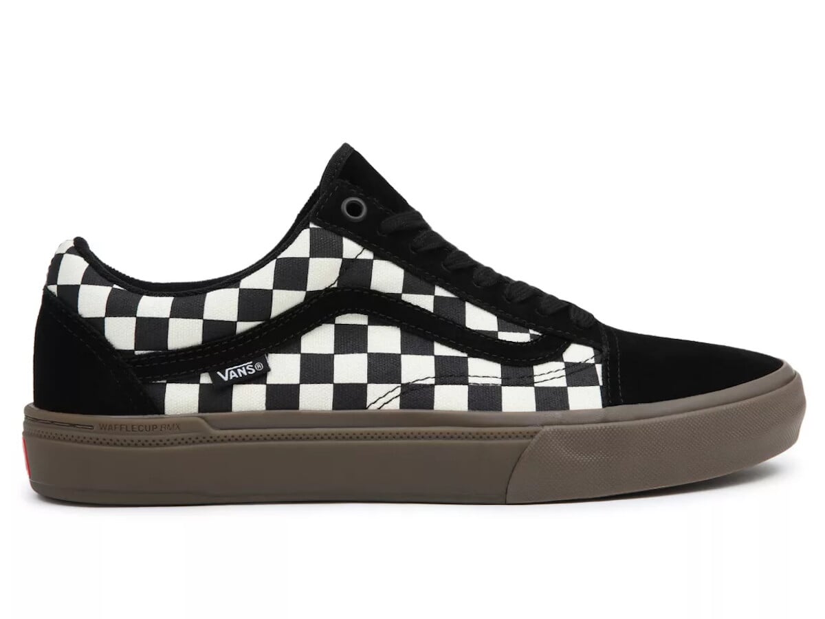 Vans "BMX Old Skool" Shoes - Checkerboard Black | kunstform BMX Shop - worldwide shipping