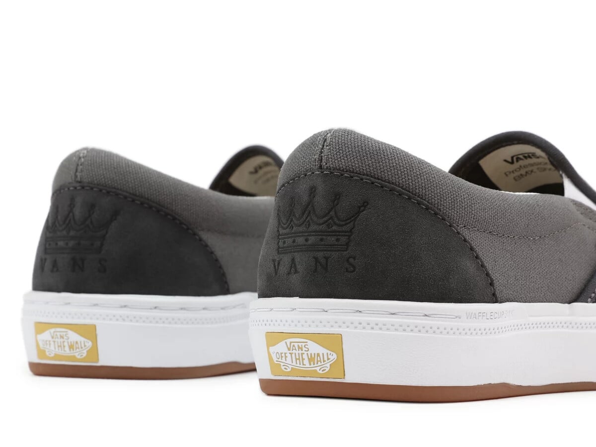 vans slip on pro pewter
