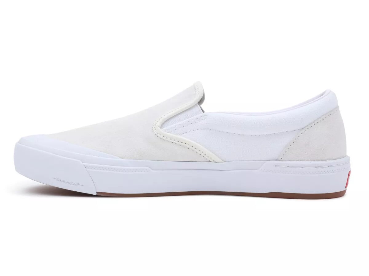 Vans slip on pro outlet white