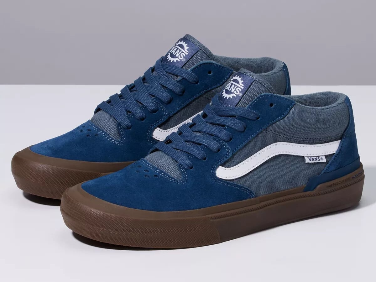 Vans "BMX Style 114" Shoes Navy/Dark Gum kunstform BMX Shop