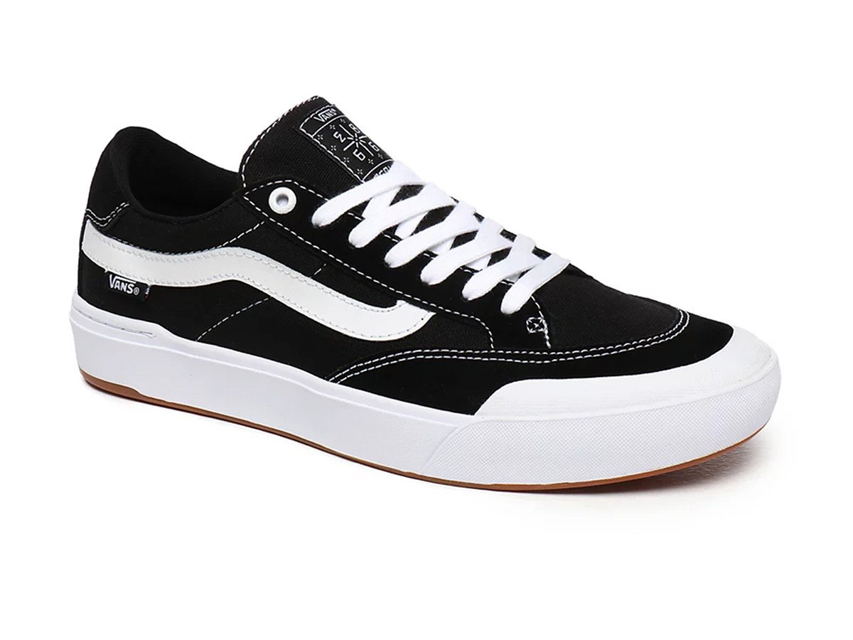 vans berle pro white black