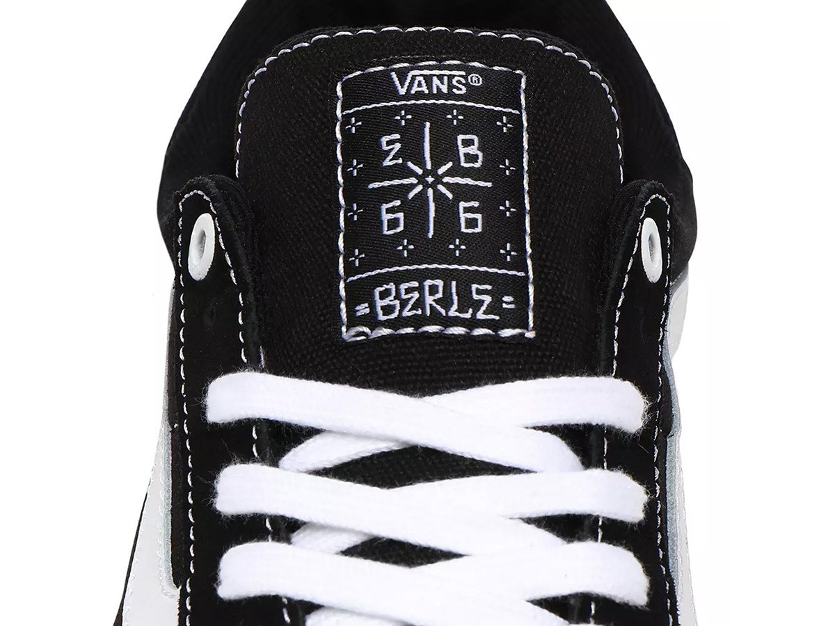 vans berle pro black true white