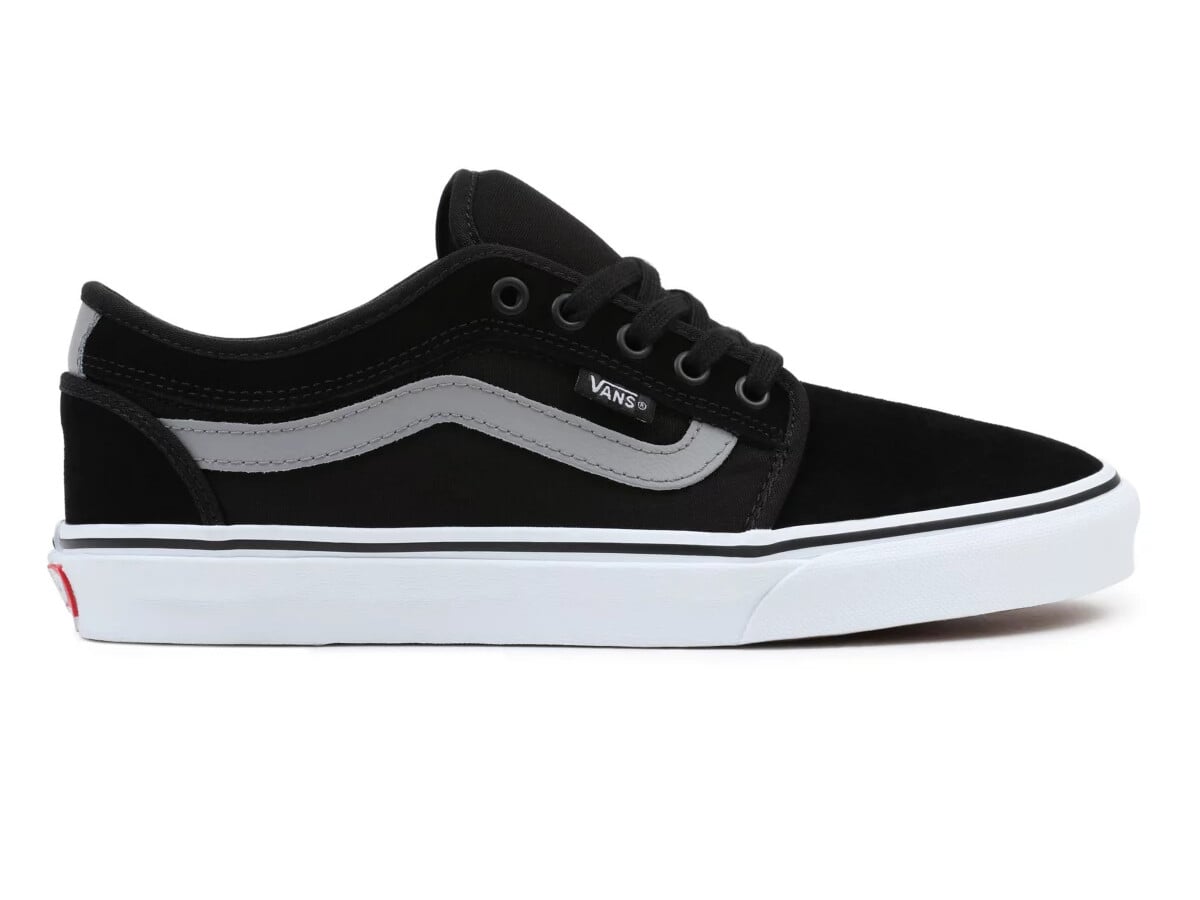 Vans "Chukka Low Sidestripe" Shoes - Black/Grey/White | kunstform BMX Shop & - worldwide shipping