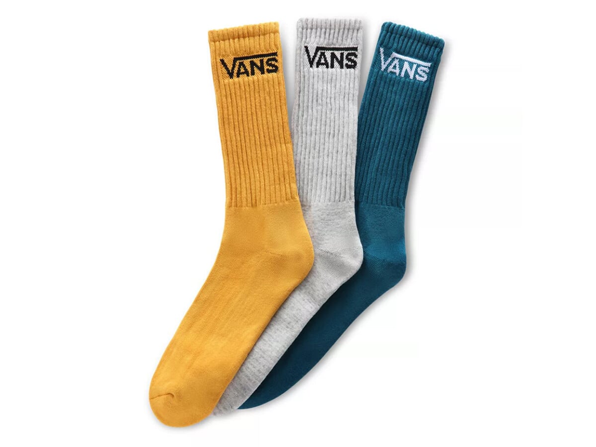 vans classic crew socks 3 pack