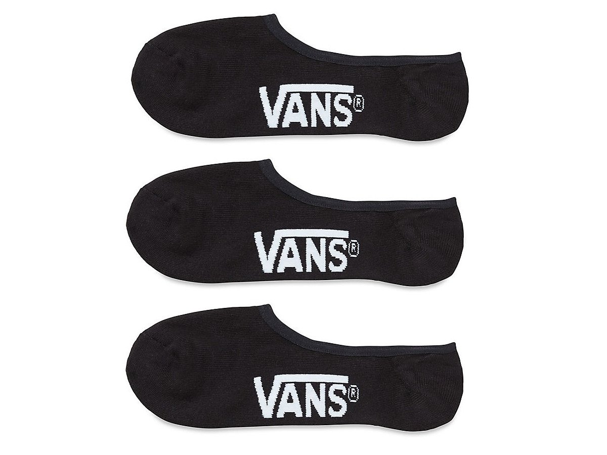 Vans "Classic Super Show" Socks (3 Pair) - Black/White | BMX Shop & Mailorder - worldwide shipping