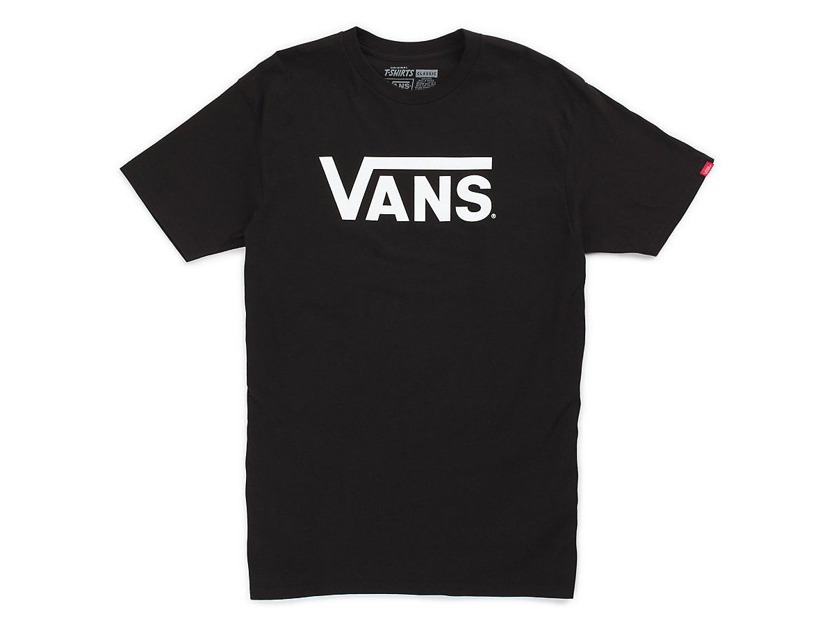Vans "Classic" T-Shirt Black/White | BMX Shop & Mailorder - worldwide shipping