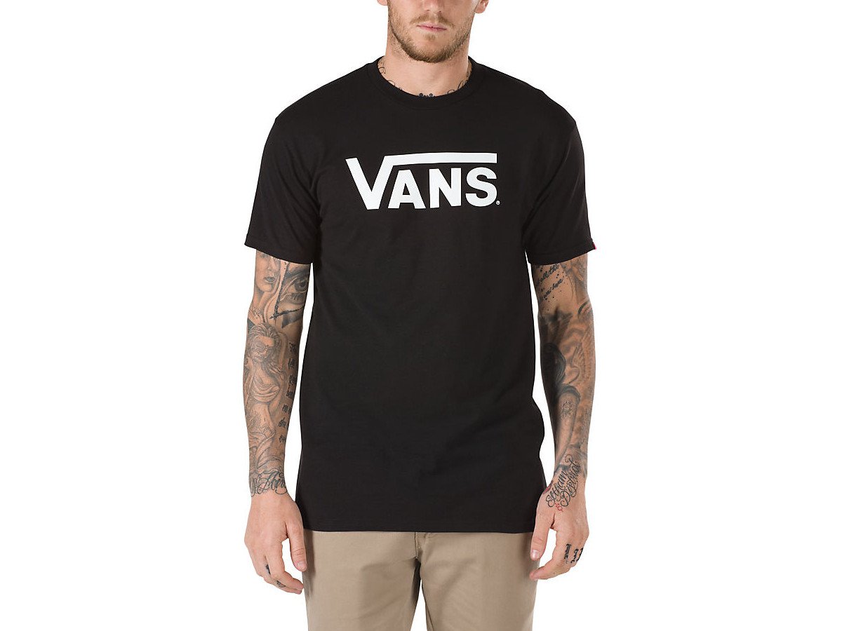 black vans t shirt