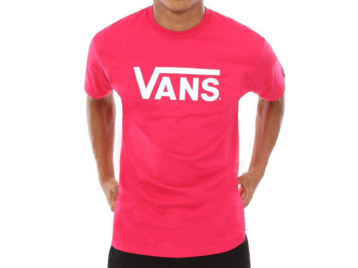 vans classic t shirt white