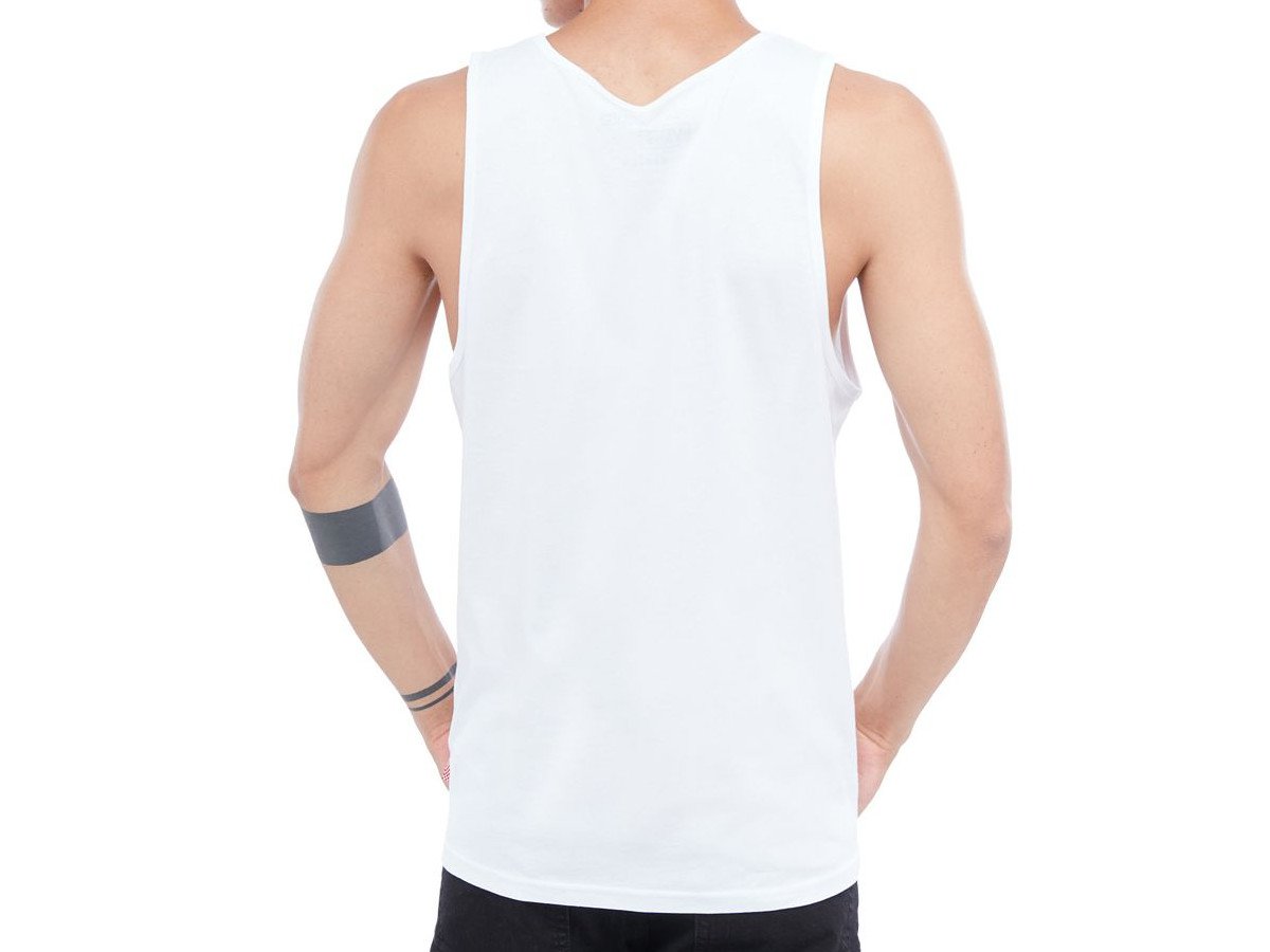 Vans "Classic" Tank Top White/Black kunstform BMX Shop & Mailorder