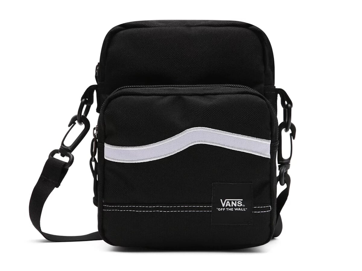 vans crossbody black shoulder bag