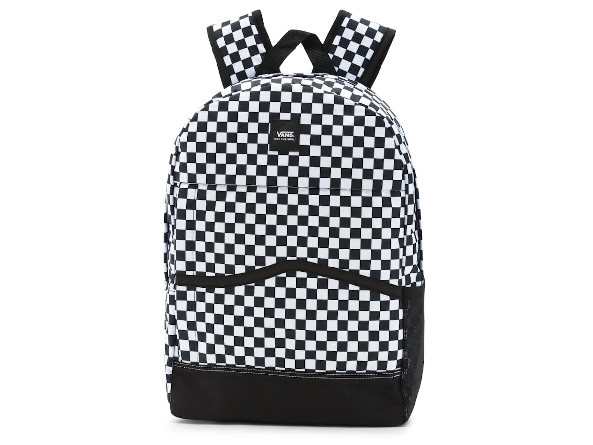 Vans "Construct Skool" Backpack Black/White Checkerboard | BMX Shop & Mailorder - worldwide shipping