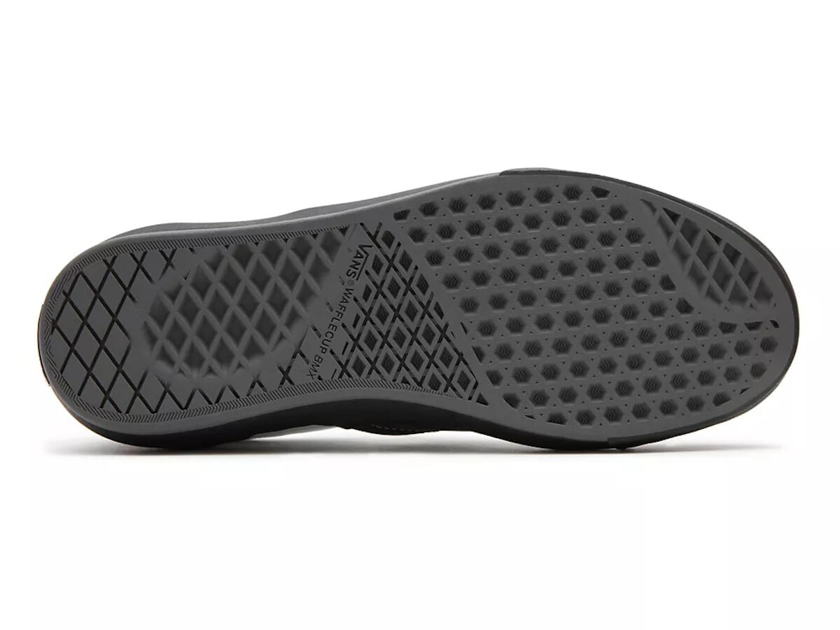 all black and white vans