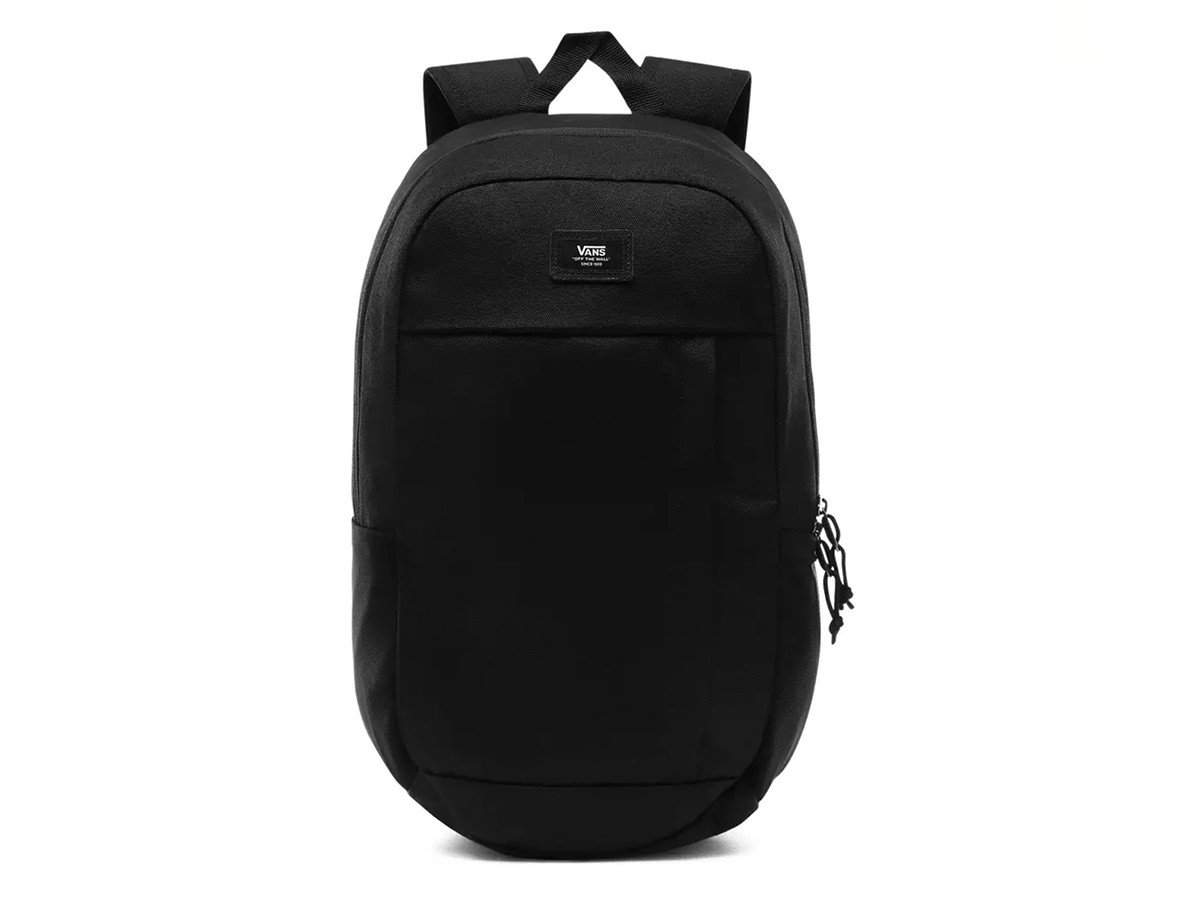 vans black rucksack