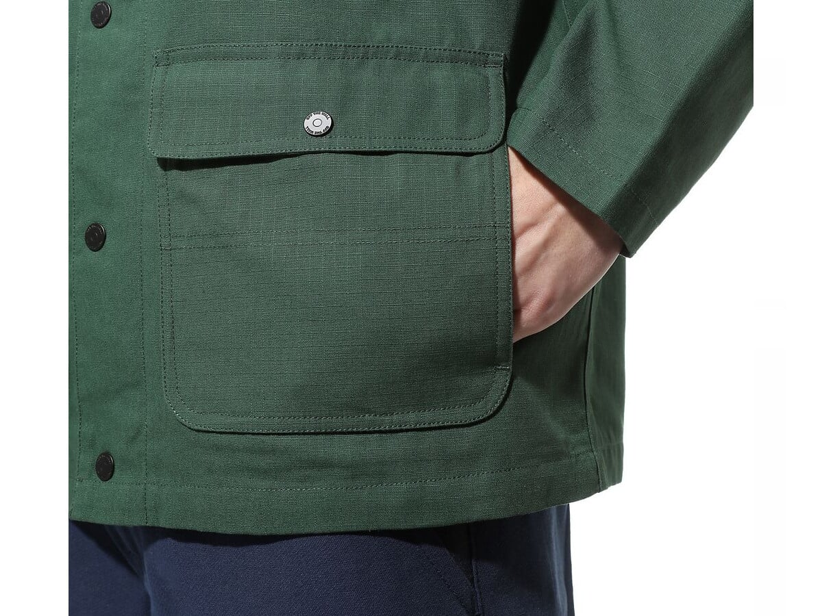 vans drill chore coat green