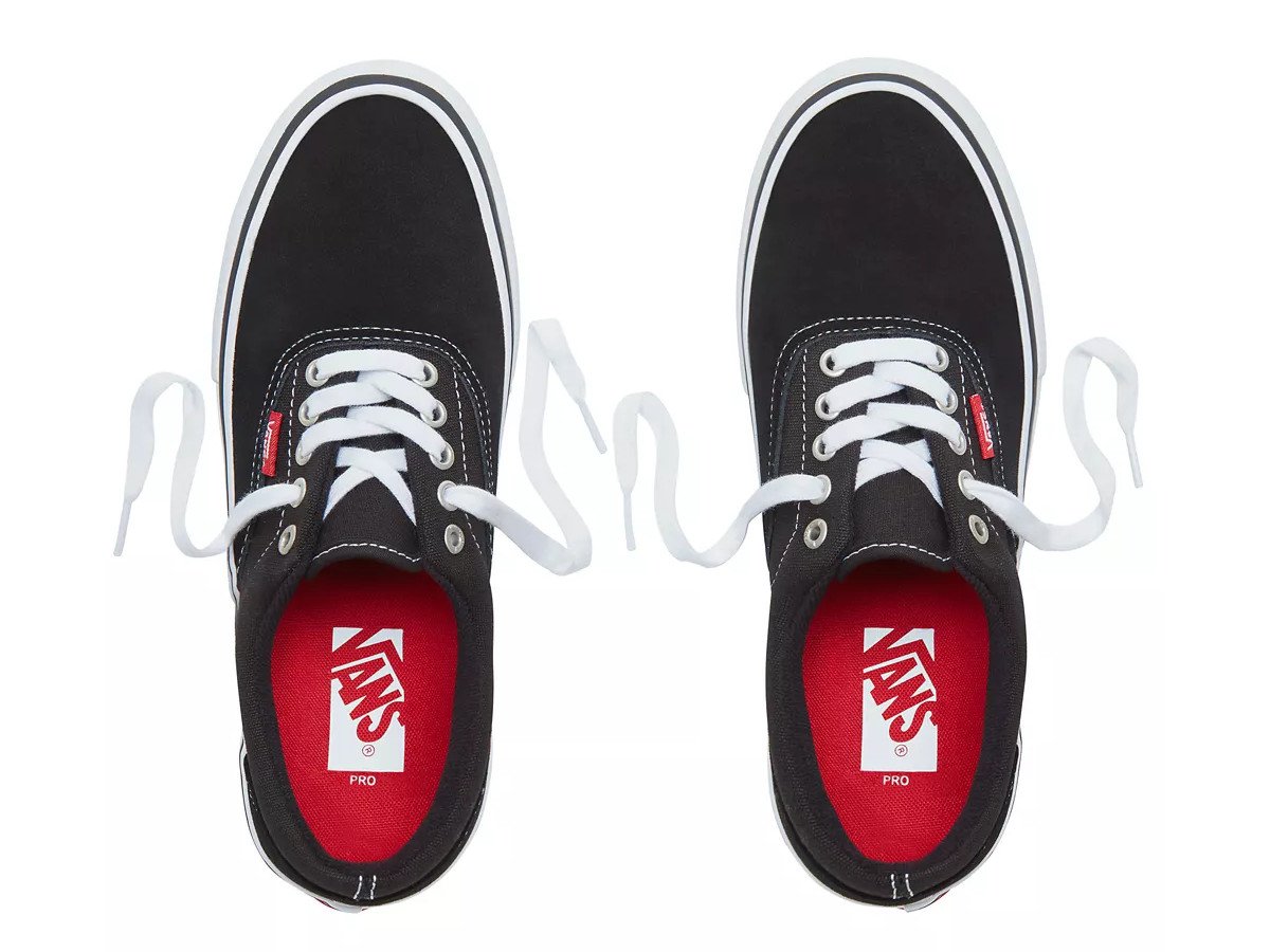 vans era pro black white gum