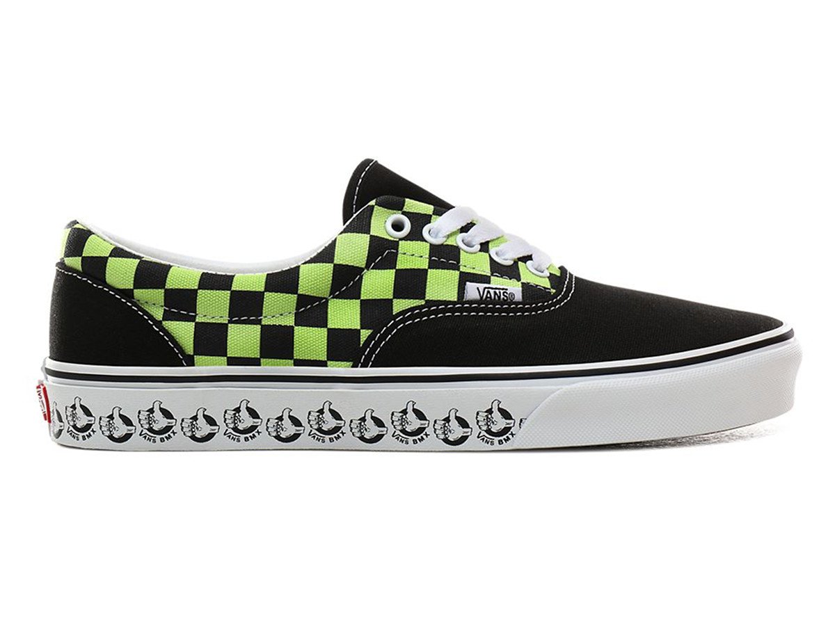 vans green and black