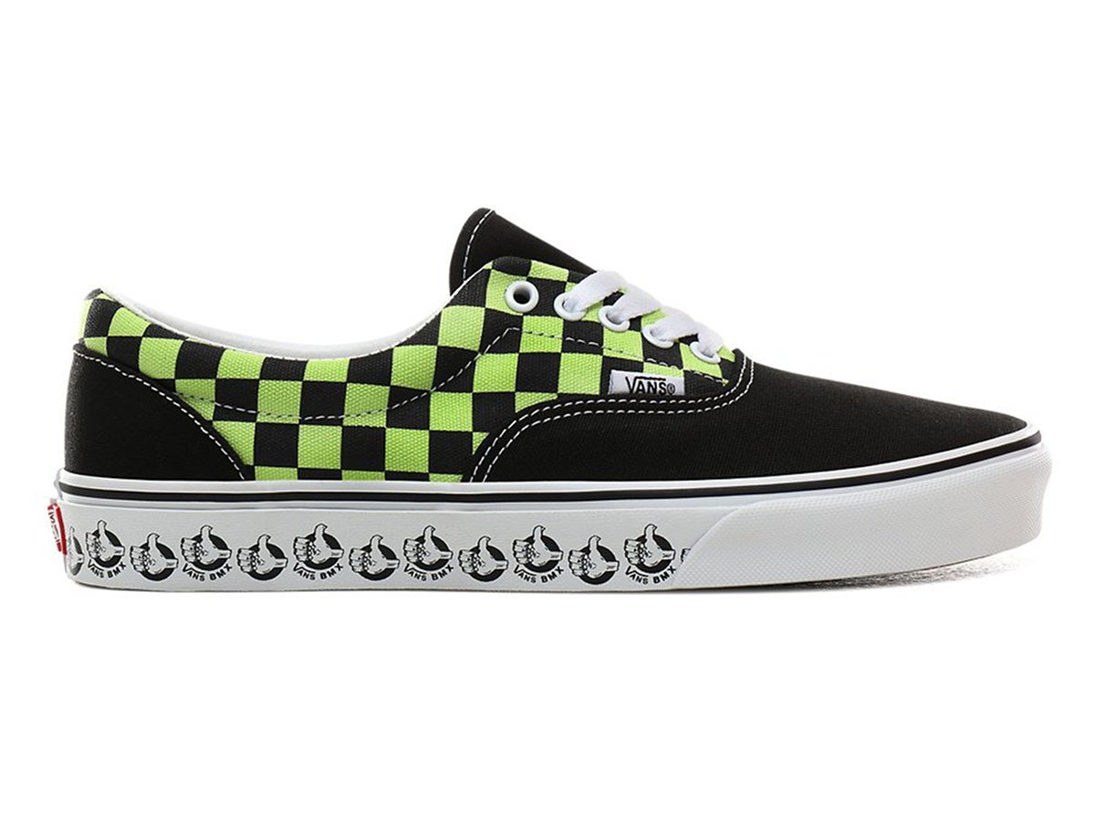 black vans era shoes